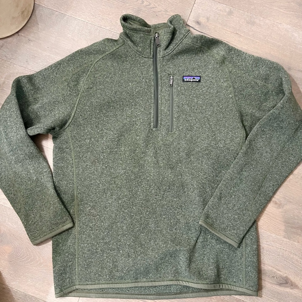 Patagonia quarter zip jacket.